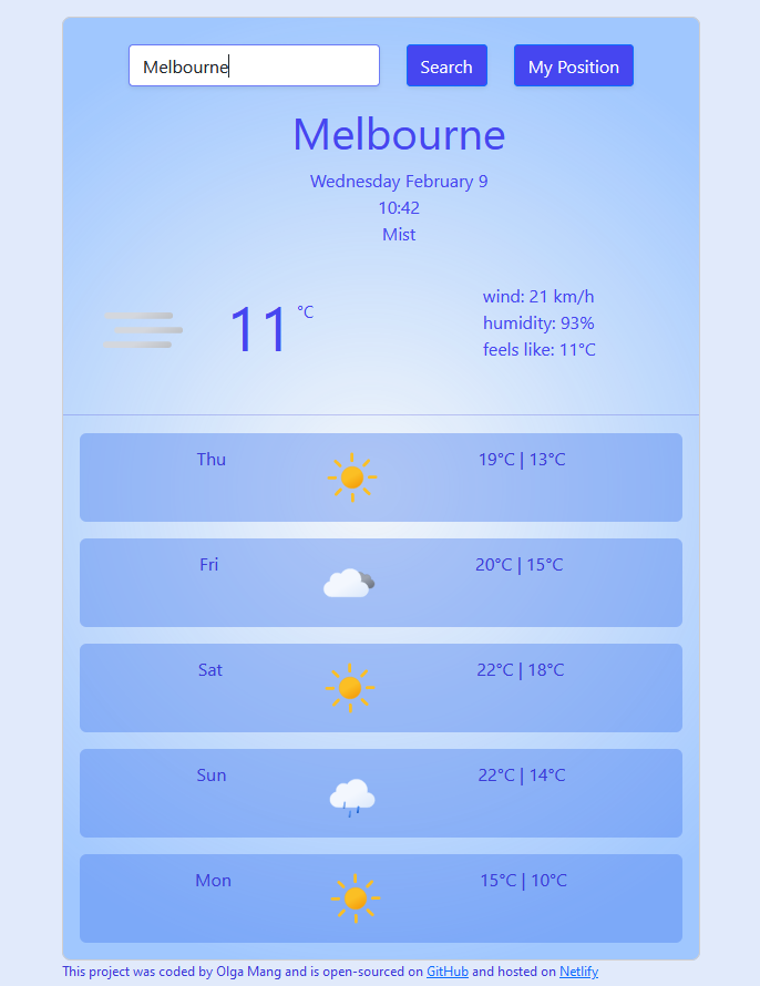 Weather App React